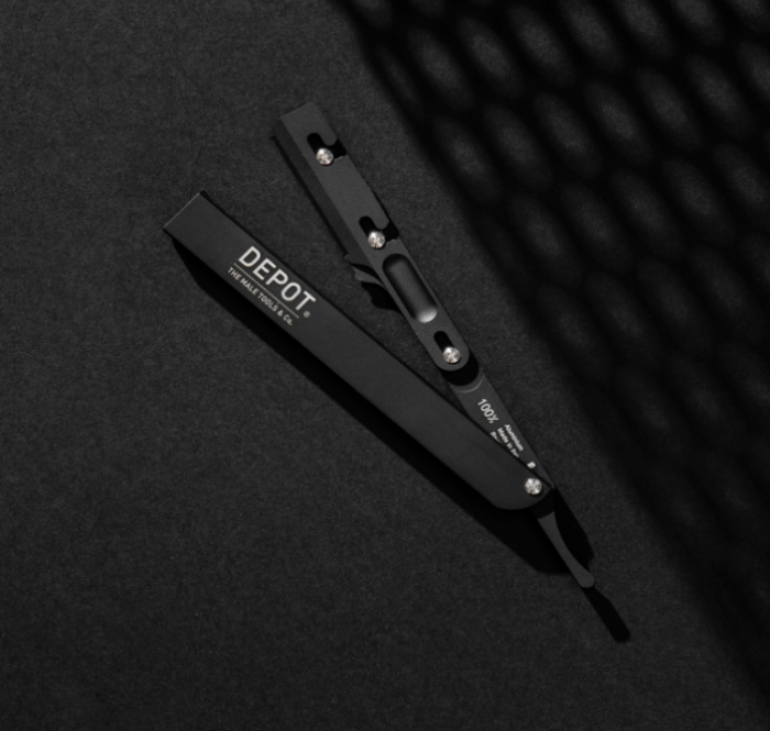 NO. 738 BLACK SLIM RAZOR