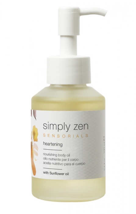 heartening body oil