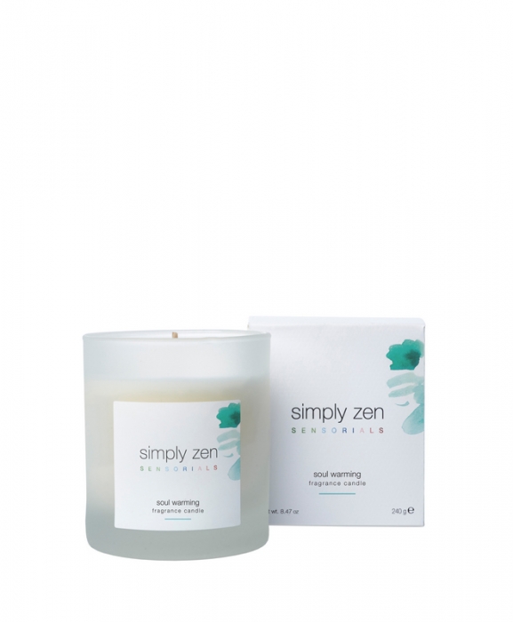 soul warming fragrance candle
