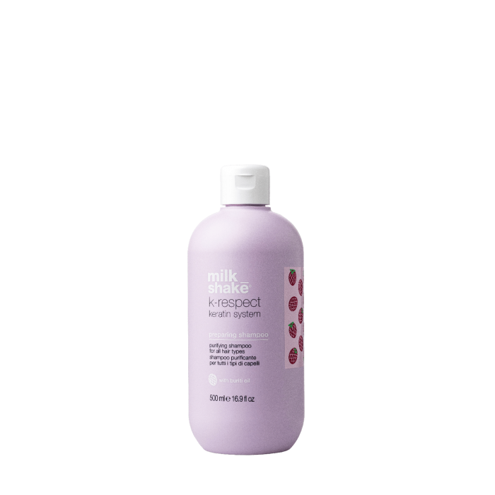preparing shampoo